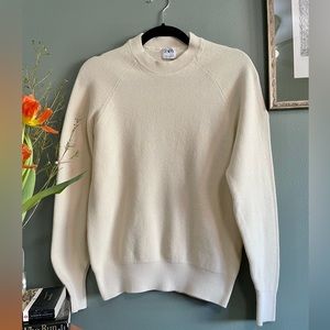 Zara Cream Knit Sweater Tee